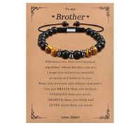 CheersLife Brother Gifts from Sister, Christmas Birthday Presents Gifts for Brother Adult Older Brother, Big Brother Gift, Little Brother Gifts, Brother Bracelet Graduation Gift Ideas