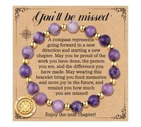 CheersLife Retirement Gifts for Women,Leaving Gifts for Colleagues Women Friend,Ladies Gifts,Thank You Goodby Gifts for Colleagues Friend Birthday Teacher Christmas Presents for Women Purple