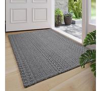 Cheerx Boho Runners for Hallways Washable Kitchen Runner Non Slip Rubber Backed Hallway Rugs Cotton Entryway Runner Rug Floor Carpet for Indoor Hall, Backdoor, Kitchen（60x90cm）