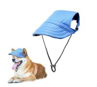 CHEERY-MAGIC Dog Baseball Cap, Adjustable Summer Pet Sun Hat, Oxford Fabric Dog Sun Sports Hat with Ear Holes for Medium and Large Dogs Outdoor Activities A11GBQM