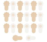 CHEERYMAGIC 10 Pairs Nipple Covers Disposable Breast Pasties Boob Lift Self-adhesive Invisible Nipple Stickers Petals Breast Covers for Women Backless Low Cut Evening Dress Beige A8HXRT