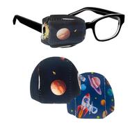 CHEERYMAGIC 2PCS Eye Patches for Kids Boys Soft Eye Patch for Glasses Eyepatch for Adults Children Lazy Eye Amblyopia Strabismus to Cover Either Eye A6KTDYYZ