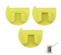 CHEERYMAGIC 3 Pcs Sewing Finger Rulers for Even Stitches, 3 Sizes Hand Sewing Thumb Guide 2/3/4mm Edge Stitch Finger Ruler Template Kit for Precision DIY Hand Sewing Crafts A4FXQ