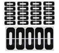 CHEERYMAGIC 50 Piece U-Shaped Nail Polish Protector for Fingers, UV Finger Protection Cuticle Tape Nail Polish Protector for Stamping Tool DIY Design Nails Art A4ZJUXTZ