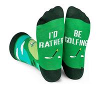 CHEERYMAGIC Funny Golf Socks, Golf Gifts Novelty Golf Socks Cotton Crew Socks, Gifts for Men Teens Boys Christmas Birthday Golf Gadgets Accessories A4GEFWZ
