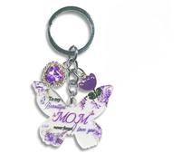 CHEERYMAGIC Mum Gifts Mum Keyring Mothers Day Gifts Butterfly Keychain Mother Mummy Keepsake Presents From Daughter Son Present for Mummy Birthday Christmas Valentines A7HDMQYSK