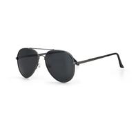 CHEERYMAGIC Pilot Sunglasses Mens, Polarised Sunglasses Men Women, Classic Retro Black Glasses, Metal Framed Sunglasses UV400 Protection for Driving Traveling Fishing A9-HMKTYJ (Gunmetal)