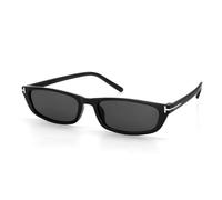 CHEERYMAGIC Retro Rectangle Sunglasses, Small Square Sunglasses Trendy UV400 Protection Classic 90s Style Y2K Sun Glasses Vintage Narrow T shape Lens glass for Women Men Outdoor Travel Party A4FXTZMJ