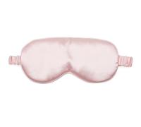 CHEERYMAGIC Sleep Mask for Women Men, Silk Eye Mask Super Soft Eye Masks with Adjustable Elastic Strap Both Sides Blackout for Travel Yoga Nap Meditation A4HYYZ (Pink)