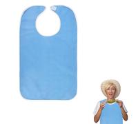 CHEERYMAGIC Towels Adult Bibs for Elderly Reusable Washable Absorbent Proof Feeding Bibs for Older Adults Seniors A6CRWD