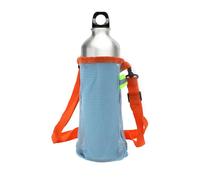 CHEERYMAGIC Water Bottle Carrier Bag, Insulated Water Bottle Holder, Nylon Mesh Water Bottle Pouch with Adjustable Shoulder Strap & Phone Pocket for Tumbler Like Stanley Cup A11SPTD