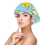 Cheese And Blue Cheese,Adult's Satin Sleeping Cap - Women's Elastic Sleep Bonnet, Adjustable Overnight Hair Cover