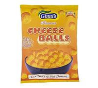CHEESE BALLS 12 X 80g GINNI'S FAMOUS Since 1980.