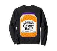 Cheese Balls Fun Graphic For Food Lover Sweatshirt
