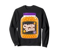 Cheese Balls Fun Graphic For Foodie Sweatshirt