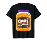 Cheese Balls Fun Graphic for Foodie T-Shirt
