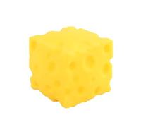 Cheese Block Sensory Toy Lovely Unbreakable Cute Cheese Toy Realistic Slow-Rebound Shapeable Quiet Fidget Toys For Kids Adults Students Home School Office Party Favors Classroom Prizes