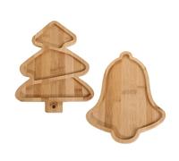Cheese Board - 10.98in Christmas Charcuterie Board | Wooden Christmas Serving Tray, Holiday Appetizer Boards, Christmaas Dining Platter Tray Perfect for Holidays, Dinners, Parties, and Everyday Use