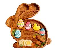 Cheese Board In Rabbit Shape | Cheese Plate Party Supplies For Christmas Housewarming And Party - Hare Shaped Serving Tray For Food And Drink, Party Dinners Christmas Table Housewarming Party