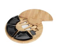 Cheese Board Set, Gigicial Charcuterie Platter Serving Tray Charcuterie Boards Favor Set Multifunctional Cheese Tray for Home Kitchen Birthdays Wedding