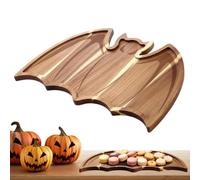 Cheese Board Wooden Tray For Gothic Snack Serving | Halloween Serving Tray for Fruits Thanksgiving Kitchen Restaurant Birthday