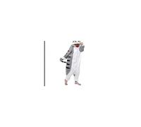 (Cheese Cat, L) Snow Monster Elf Santa Claus Couple Cartoon One-Piece Pajamas Hooded Polar Fleece Home Clothes Animal Performance
