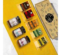 Cheese & Chutney Gift Hamper | Award Winning Cheese Selection | 5 Cheese Wedges 3 Chutneys