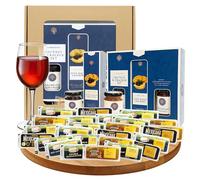 Cheese & Chutney Hamper Gift Set - Selection of 25 Individually Wrapped Portions & Selection of Chutneys with Crackers. Cheese Gifts for Couples, Gifts for Mum or Dad