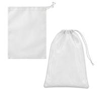 Cheese Cloths for Straining, 6 PCS Reusable Nut Milk Bag, Fine Mesh Cheesecloth Drawstring Bags 20x30cm, Washable Muslin Cloths for Cooking, Cold Brew Coffee, Yogurt, Juice Strainer