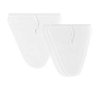 Cheese Cloths for Straining, Jelly Bag for Jam Making, Muslin Cloths for Cooking and Cheese Cloth Set, Reusable Filtering Fabric for Nut Milk, Juice, Tea and Kitchen Use (White 4PCS)