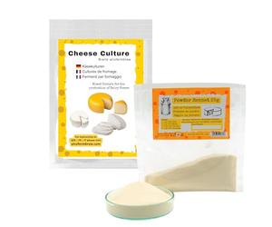Cheese Culture 5g + Microbial Rennet 25g - Cheesemaking Set