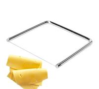 Cheese Cutter Block Cheese Cutter, Wire Cheese Slicer, Stainless Steel Butter Slicer Cheese Cube Cutter, Practical Cheese Slicer a bl