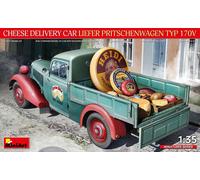 Cheese Delivery Car Liefer Flatbed Truck Type 170v 1:35 Plastic Model Kit