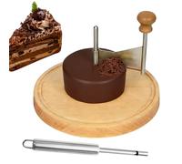 Cheese Flower Cutter - Rustproof, Manual, Smooth Cutting for Curls, Flower Makers and Cheese Cutters - For Restaurant, Home, Pastry Party