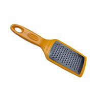 Cheese Food Graters for Kitchen, Stainless Steel Multi-Purpose Slicer for Vegetable Fruit Chocolate Cheese Parmesan Garlic Ginger Nutmeg Lemon Shredder (Orange)