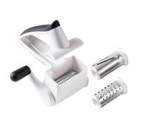 Cheese Grater Countertop - Ergonomic, Stylish, Durable, Manual Rotary Crank Handle, Multifunctional with Crusher Handle, Vegetables and Kitchen Utensils | Multipurpose Outdoor Indoor Utility