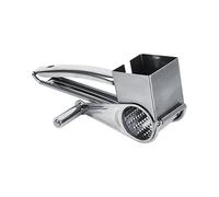 Cheese Grater - Multifunctional Stainless Steel Rotary Cheese Grater for Kitchen 1 Drum Slice Shredder Tool