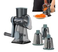 Cheese Grater, Slicer and Chopper for Garlic, Hand-Held Cheese Slicer, For Use with Cucumbers, Potatoes, Carrots in the Home and Catering