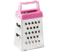 Cheese Grater - Versatile Kitchen Grater for Effortless Grating of Cheese, Vegetables & More - Durable Stainless Steel Blades & Comfortable Grip - Ideal for Home Cooking & Outdoor Adventures