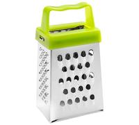 Cheese Grater - Versatile Kitchen Grater for Effortless Grating of Cheese, Vegetables & More - Durable Stainless Steel Blades & Comfortable Grip - Ideal for Home Cooking & Outdoor Adventures