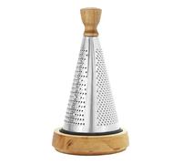 Cheese Grater,Yiyifor Stainless Steel Cheese Grater,Parmesan with Container and Handle,Vegetable Grater,Vintage-Style Conical,for Parmesan Cheese,Vegetable,Fruit