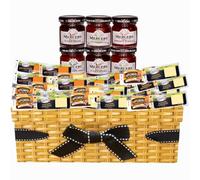 Cheese Hampers Gift Set - 20x Ilchester Cheeses, 6x Chutney and Card - Cheeseboard Gift Set, Birthday Hampers for Men, Cheese Selection Box, Teachers Day Gifts for Men & Women, Fathers Day Hamper