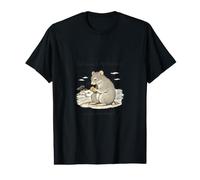 Cheese is My Weakness Japanese Art Rat Vintage Meme Value Graphic T-Shirt