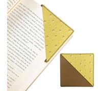 Cheese Leather Bookmarks, Book Accessories for Reading Lovers, Unbreakable Page Markers for Women Men Girls Boys Student Teacher Kids Birthday Gifts