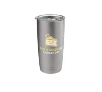 Cheese Lover Cheese Taster This is Gouda Foodie Stainless Steel Insulated Tumbler