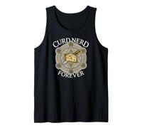 Cheese Lover Curd Nerd Forever Esoteric Dairy Tank Top