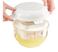 - Cheese Maker, Fine Mesh Yogurt Strainer, Cheese Maker with Transparent Lid, Nut Milk and Cheese Strainer, Fine Mesh Design, Kitchen Cooking Accessories for Making Homemade Milk Yoghur