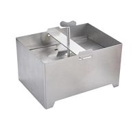 Cheese Maker Mold - Stainless Steel Paneer Maker, Cheese Making Tool with Drainage Tray, Drip Tray System, Durable Kitchen Accessory | Home Dining Room Camping Restaurant Cheeses Making Equipment Use