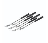 Cheese & Meat Fondue Forks Black 6pcs