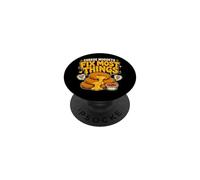 Cheese Nuggets Dino Nugget Chicken Nugget Gift PopSockets Adhesive PopGrip